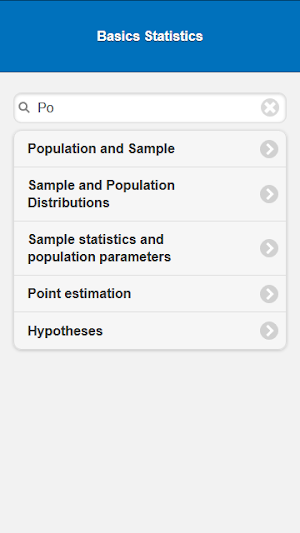 Basic Statistics Screenshot 1