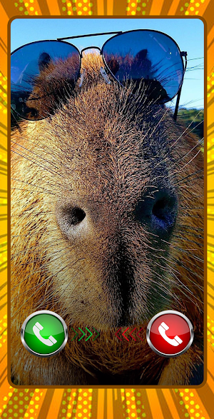 Capybara Funny calling Screenshot 1