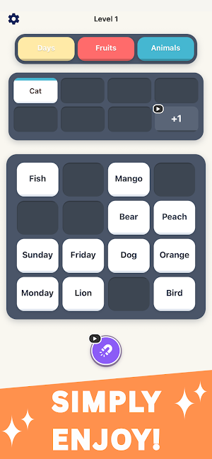 Sort The Words! Screenshot 3