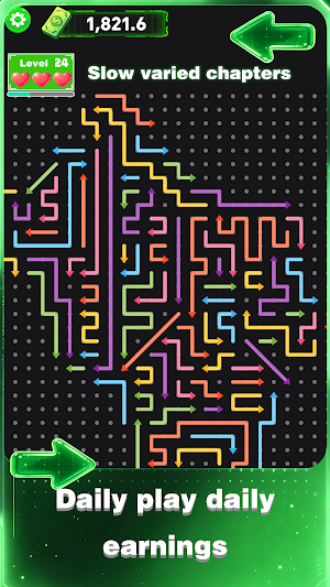 Arrows Puzzle: Unlock within Screenshot 2
