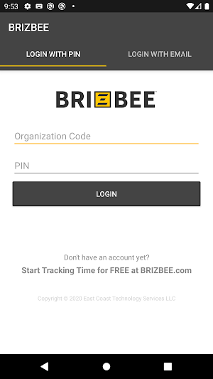 BRIZBEE Time Tracking Screenshot 0