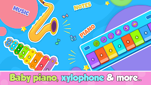 Bebi piano, drums, xylophone.. Screenshot 2