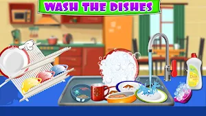 Kitchen Cleaning & Dish Washing Screenshot 0