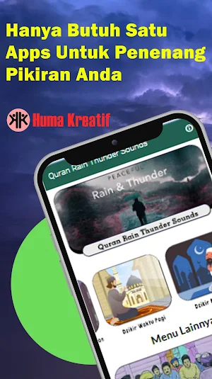 Quran Rain Thunder Sounds Screenshot 1
