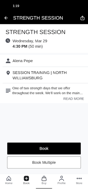 SESSION ATHLETIC Screenshot 2