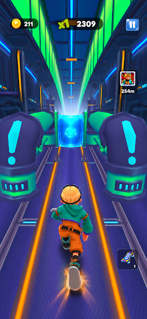 MetroX: City Rush - Subway Run Screenshot 1