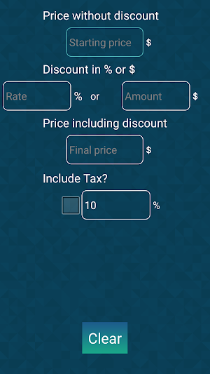 Discount Calculator Screenshot 0