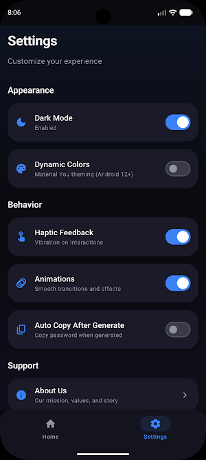 Saianvi Password Generator Screenshot 3