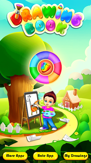 Coloring Book Doodle Draw Game Screenshot 0
