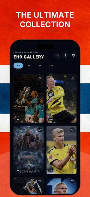 Haaland Wallpaper 2026 Screenshot 1