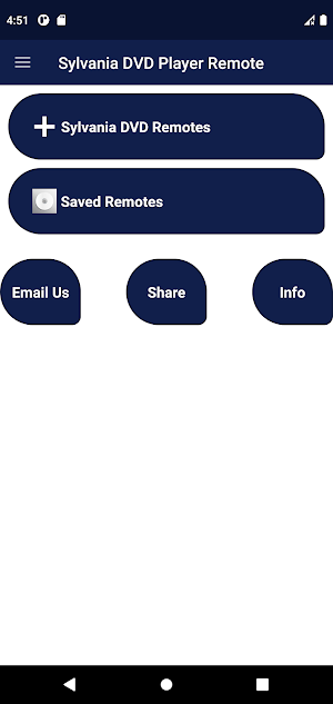 Sylvania DVD Player Remote Screenshot 0