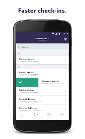 Vanco Events Scanning App Screenshot 1