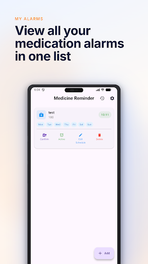 Pill Alarm Screenshot 0
