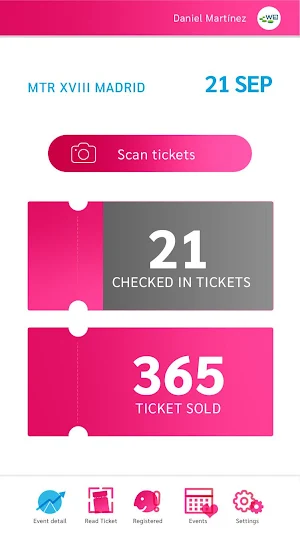 MKT Event App Screenshot 2