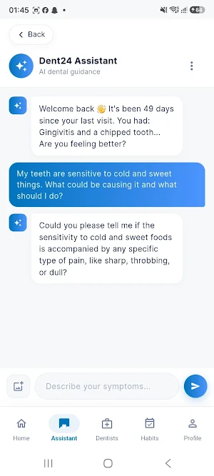 Dent24 App Screenshot 1