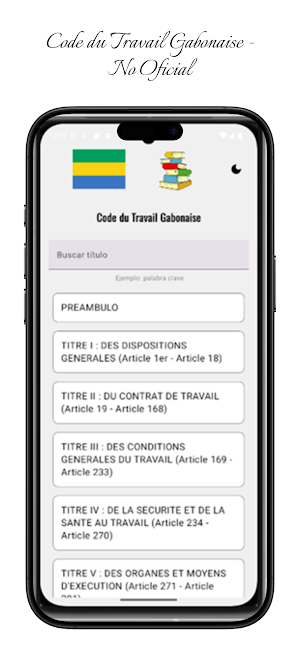 Code du Travail Gabonaise Screenshot 2