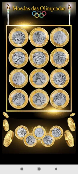 Moedas das Olimpíadas Screenshot 1