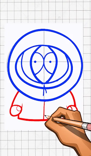 How To Draw Kenny McCormick Screenshot 2