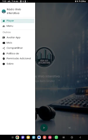 Rádio Web Interativa Screenshot 2