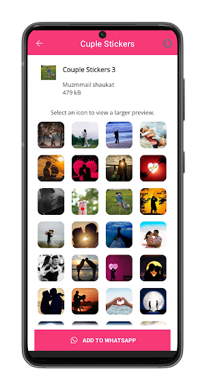 Couple Stickers For Whatsapp Screenshot 1