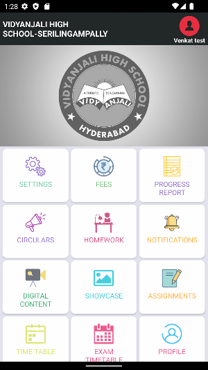 Vidyanjali high school Screenshot 1