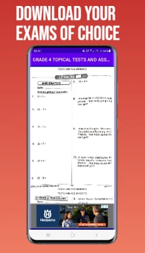 Grade 4 Subjects Topical Tests Screenshot 3