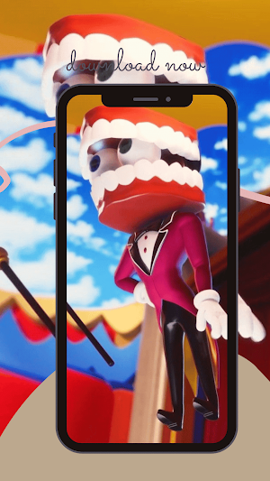 Caine Digital Circus Wallpaper screenshot 4