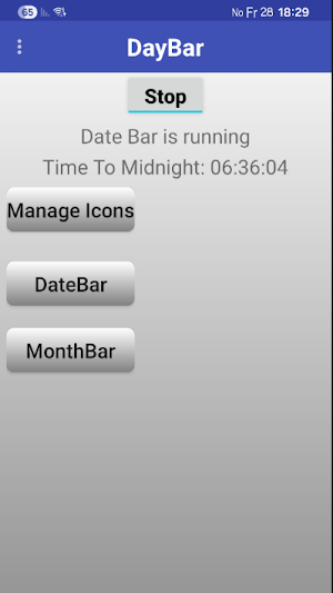 DayBar Screenshot 0