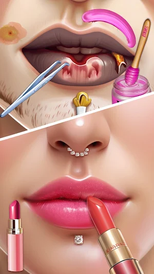 ASMR Skin Care Makeup Game Screenshot 3