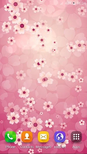 Cherry Blossom Live Wallpaper Screenshot 0