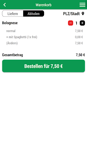 Pizza Markdorf Screenshot 1