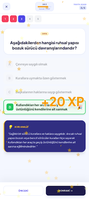 Ehliyet Sınav Soruları 2026 Screenshot 3