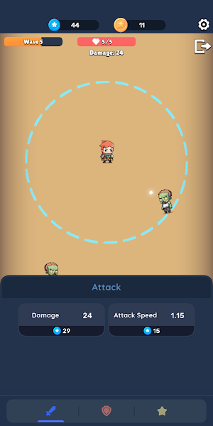Wasteland Defense - Idle TD Screenshot 3