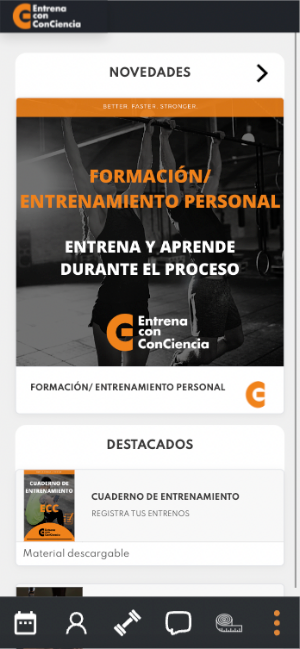 Entrena con ConCiencia Screenshot 0
