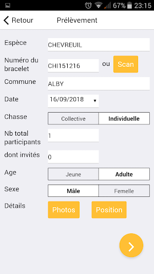 Geochasse Geoxys Screenshot 1