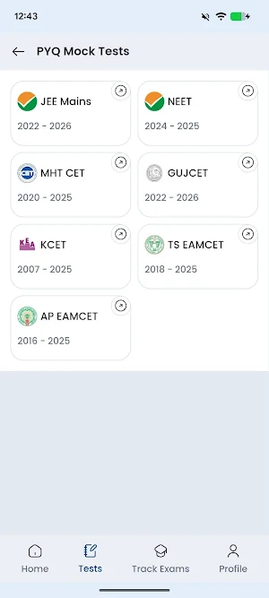 EXCEL Q Bank Screenshot 1