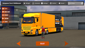 European Truck Multiplayer Screenshot 1