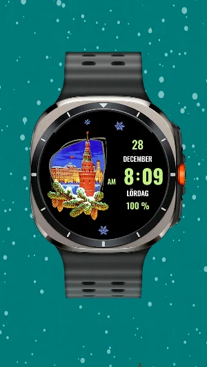 New Year's watch face Screenshot 1