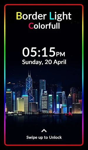 Border Light Wallpaper - Full Screen 2020 Screenshot 1