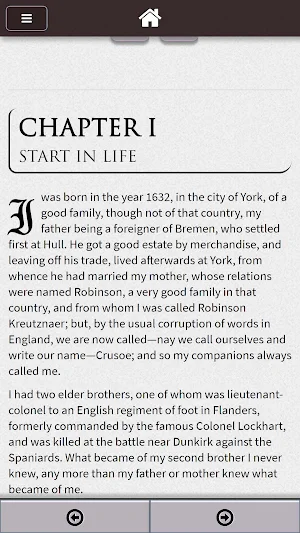 Robinson Crusoe by Daniel Defoe Screenshot 3
