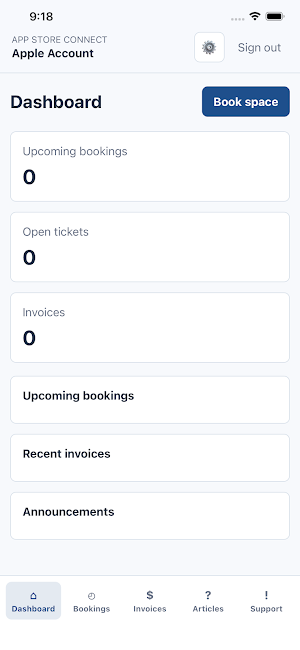 Member Portal Screenshot 1