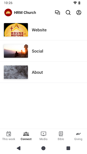 House of Refuge Ministries Screenshot 1