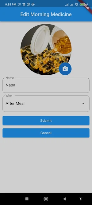 Pill Reminder Screenshot 1