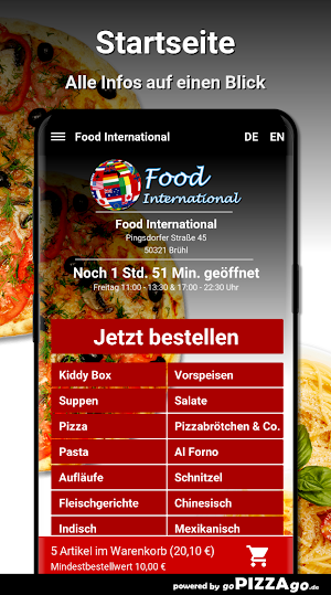 Food International Brühl Screenshot 1