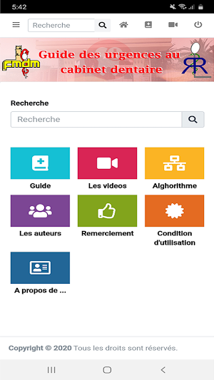 Guide des urgences au cabinet dentaire Screenshot 1