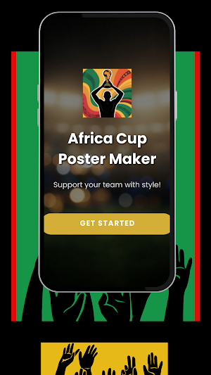 Africa Cup Poster Maker Screenshot 1