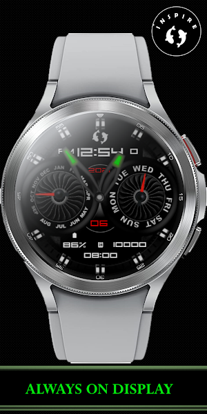 Inspire 03 -Analog- Watch Face Screenshot 2
