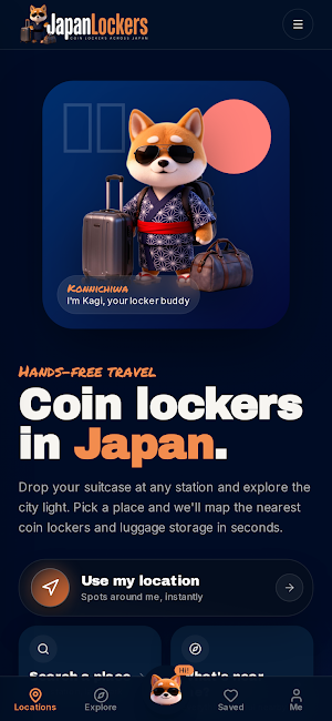 Japan Lockers - Coin Lockers Screenshot 1
