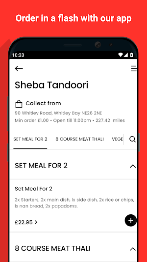 Sheba Tandoori Screenshot 0