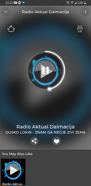 US Radio Aktual Dalmacija App Free Online Listen Screenshot 0